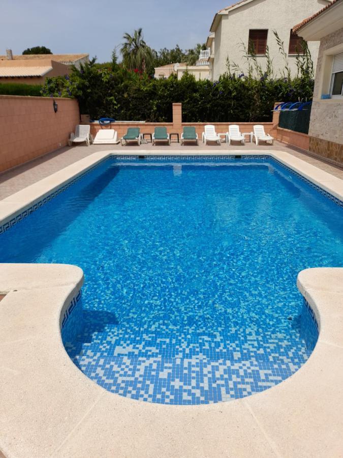 Chalet Muy Cerca De La Playa Con Piscina Privada Dehesa de Campoamor  Ngoại thất bức ảnh